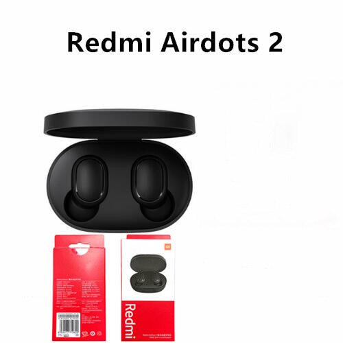 Originele Xiaomi Redmi Airdots 2 Tws Oortelefoon Draadloze Bluetooth Koptelefoon Stereo Ruisonderdrukking Microfoon Voice Control: Remi airdots 2