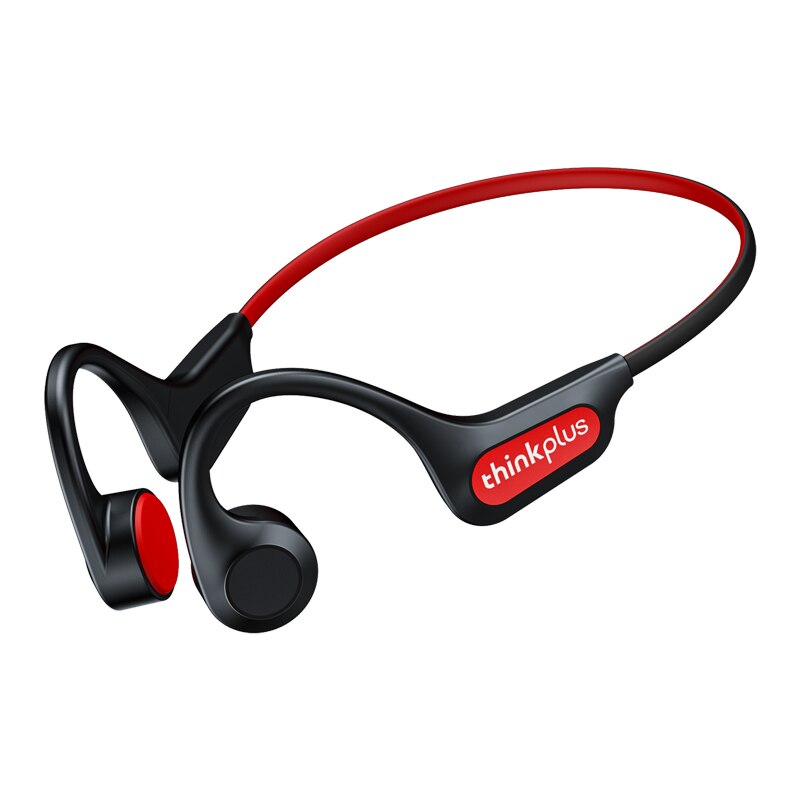 Lenovo X3 Pro Bluetooth 5.3 Bone Conduction Earphones Ear-hook Music Hifi Sports Waterproof Headset with Mic Wireless Headphones: Black