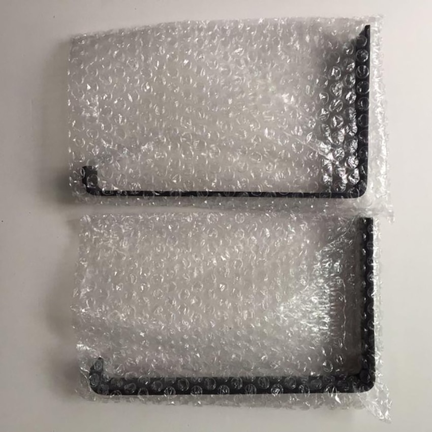 2PCS/Set 4mm Thick Heavy Duty Shelf Brackets - Rustic Modern Farmhouse Iron Metal Wall Floating Brace Support, 20/25/30cm