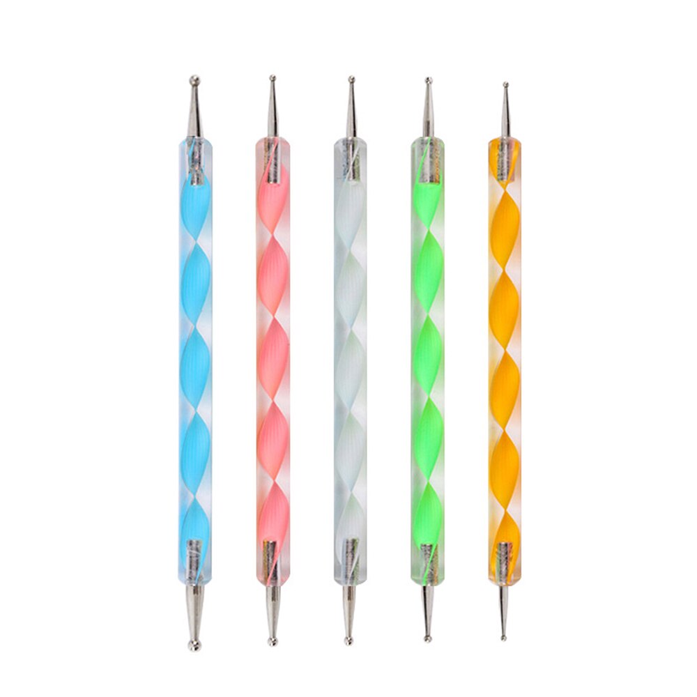 24 Piece Acrylic Rock Dotting Tool Art Painting Tools Set DIY Stencil Painting Kit Dotting Tools Pens Brushes