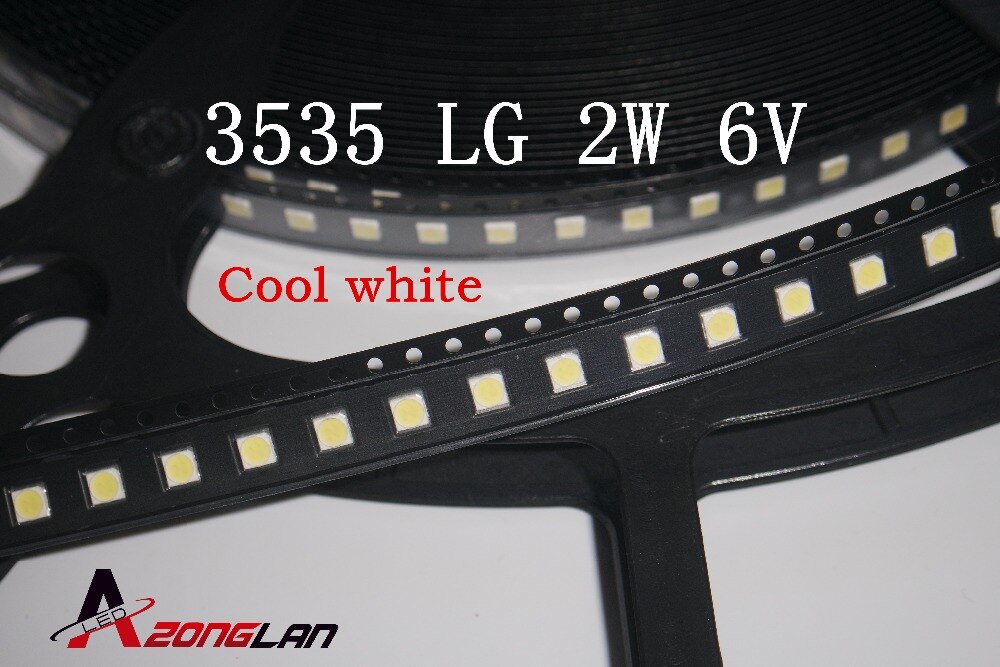 50 Pcs Voor Lcd Tv Reparatie Lg Led Tv Backlight Strip Verlichting Met Light-Emitting Diode 3535 Smd Led kralen 6V