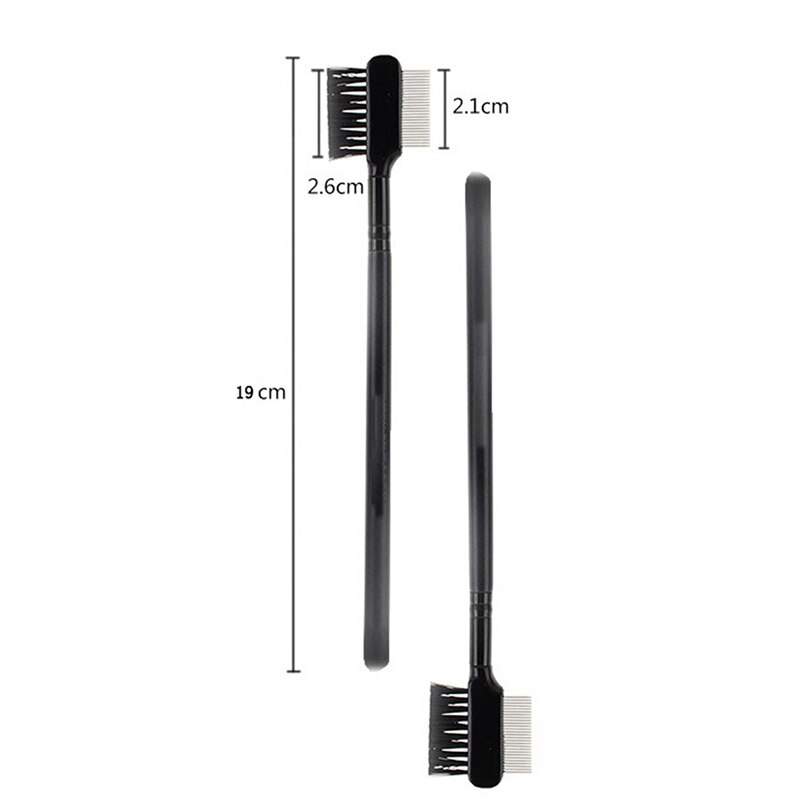 superventas, cepillo de extensión de doble peine para cejas de acero de , peine de Metal, herramienta cosmética para maquillaje,