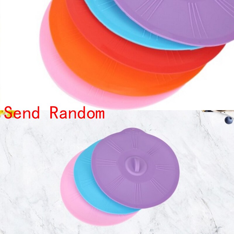 1Pc Kookpot Pan Deksel Koken Gereedschap Herbruikbare Multifunctionele Verse Houden Magnetron Kom Cover Siliconen Keuken Gadgets