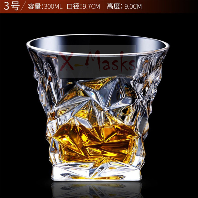 Beer Mug Crystal Glass cup Whisky glasses tazas garrafa vasos vidrio bardak copas vino copas cristal szklanki vodka bicchieri: 3