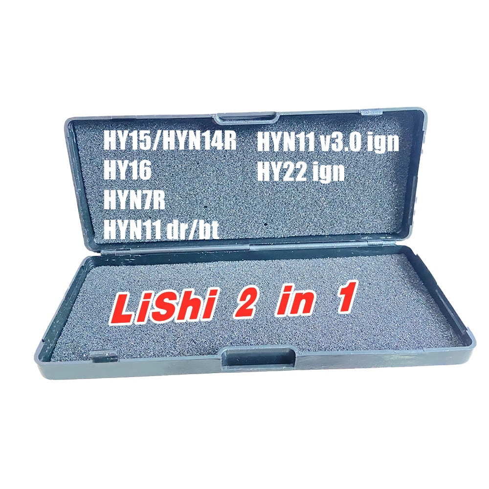 Lishi Decoder HY15 HYN14R HY16 HYN7R HYN11 HY22 Lishi Auto Originele Lishi Voor Hyundai,Kia, K5, x34, Sonata Auto