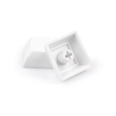 DSA Blank 1u 1.4mm PBT Mechanical Keyboard Keycap Short Ball Cap Transparent Color Black White Pink For MX Switch: BROWN