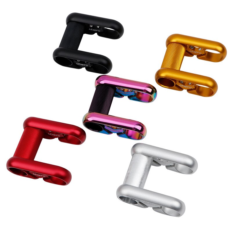 Litepro vouwfiets holle dubbele stuurpen horizontaal stuur 25.4mm aluminiumlegering fietsonderdelen