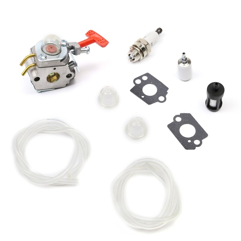 Carburateur Kit Voor Walbro WT-458-1 WT-220 WT-318 WT-318X A03002 A04445A A07139 Primer Lamp Brandstofslang
