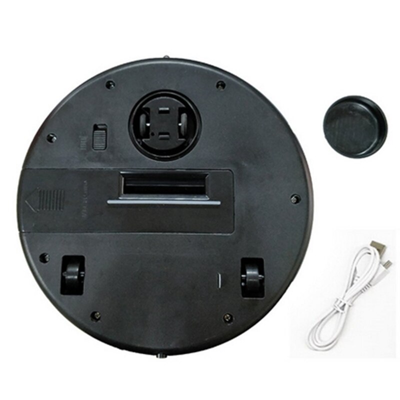 Hem auto rengöring robot mikrofiber smart robot mopp golv hörn dammrenare er dammsugare usb laddning svart