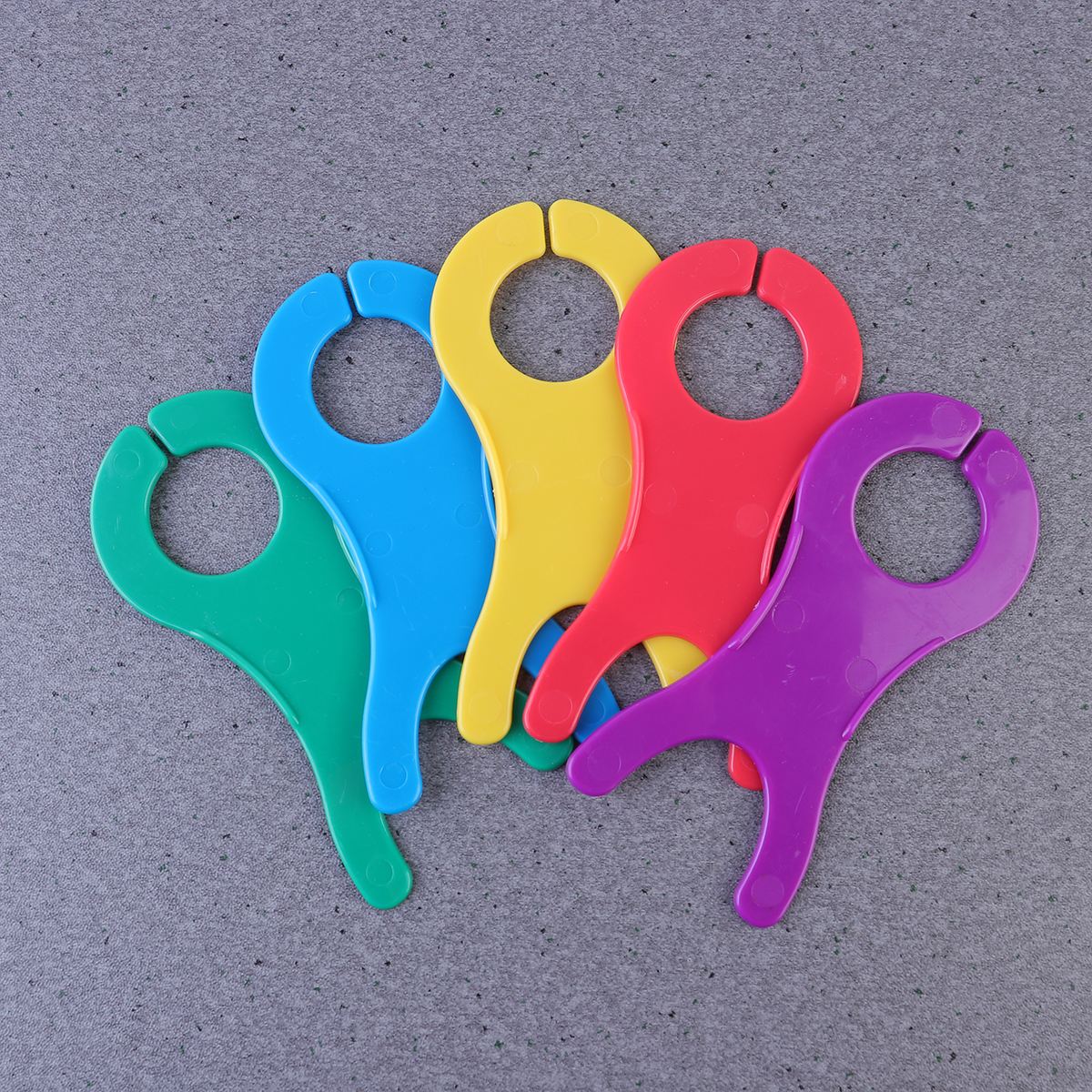 20pcs Woolen Winding Board Portable Winding Plate Board Chic Woolen Winding Material Winding Board (Mix Color)