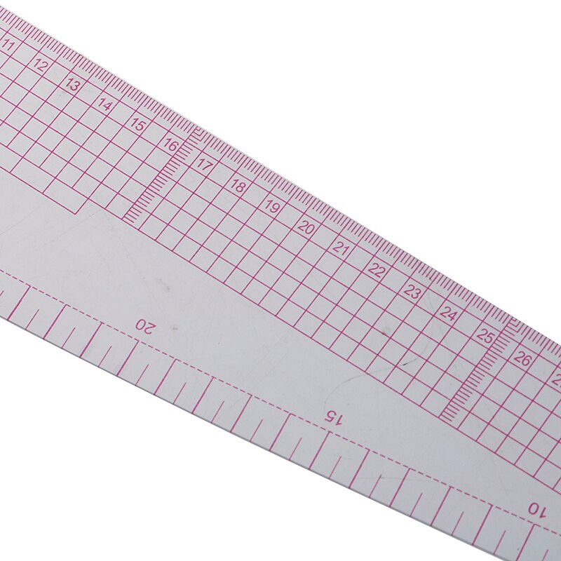 Plastic French Curve Metric Sewing Ruler Measure Tailor Ruler 360 Degree Bend Set Grading Curve Ruler Tools For Clothing Making