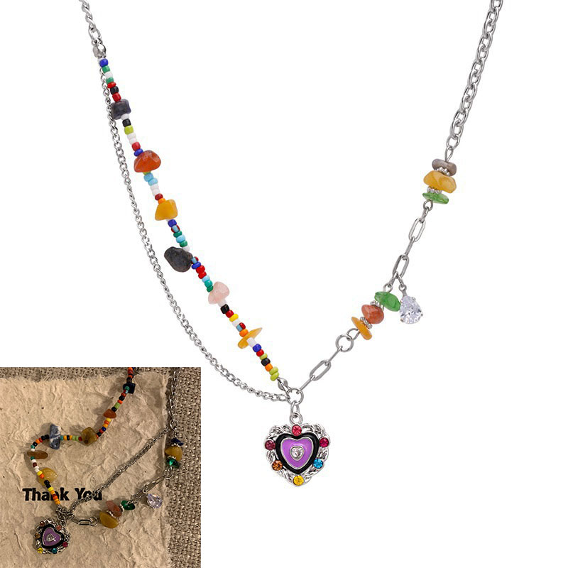 Ventfille Silver Color Opal Necklace for Women Girl Liquid Lava Star Irregular Jewelry 925 Stamp Birthday Dropshippping