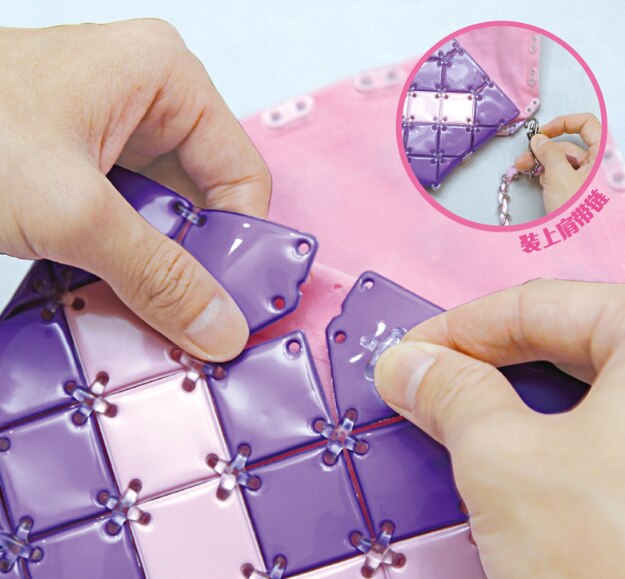 Kinderen Handgemaakte Diy Materiaal Pakket Meisje Maken Tas Assembleren Handgemaakte Tas Kleuterschool Speelgoed