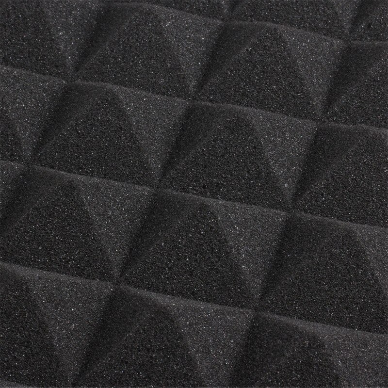 50x50cmx5.5cm Akoestische Geluidsdicht Stop Absorptie Piramide Studio Schuim