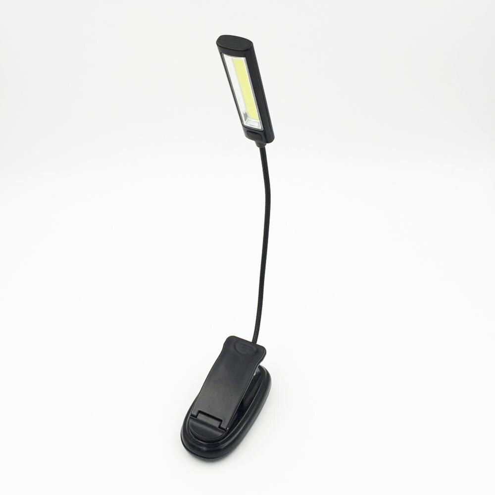 Mini COB clip LED sur livre réglable lampe de lecture Super lumineux pour Kindle Touch USB table LED lampe de bureau: one head