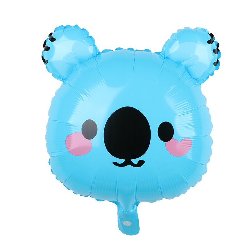 10pcs Aluminum Foil Helium Balloons Cartoon Animal Children's Day Wedding Birthday Decor Kids Panda Rabbit Balloons Party Favor
