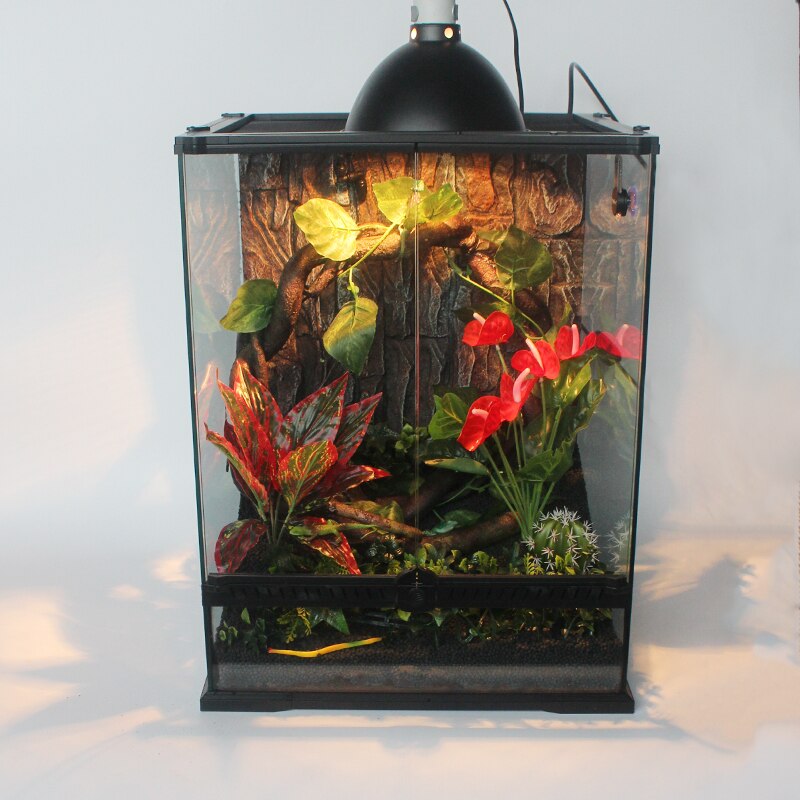 Reptile box rainforest box landscape decoration simulation plant aquarium plant