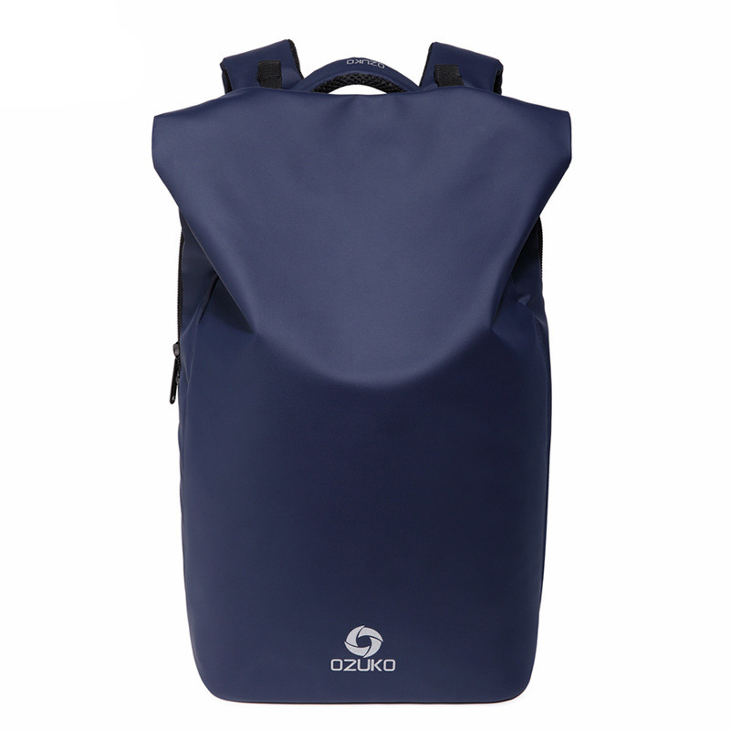 Mochila De impermeable OZUKO, bolsa de viaje informal antirrobo para hombre, Mochila multifuncional para ordenador portátil 15,6, Mochila de: blue