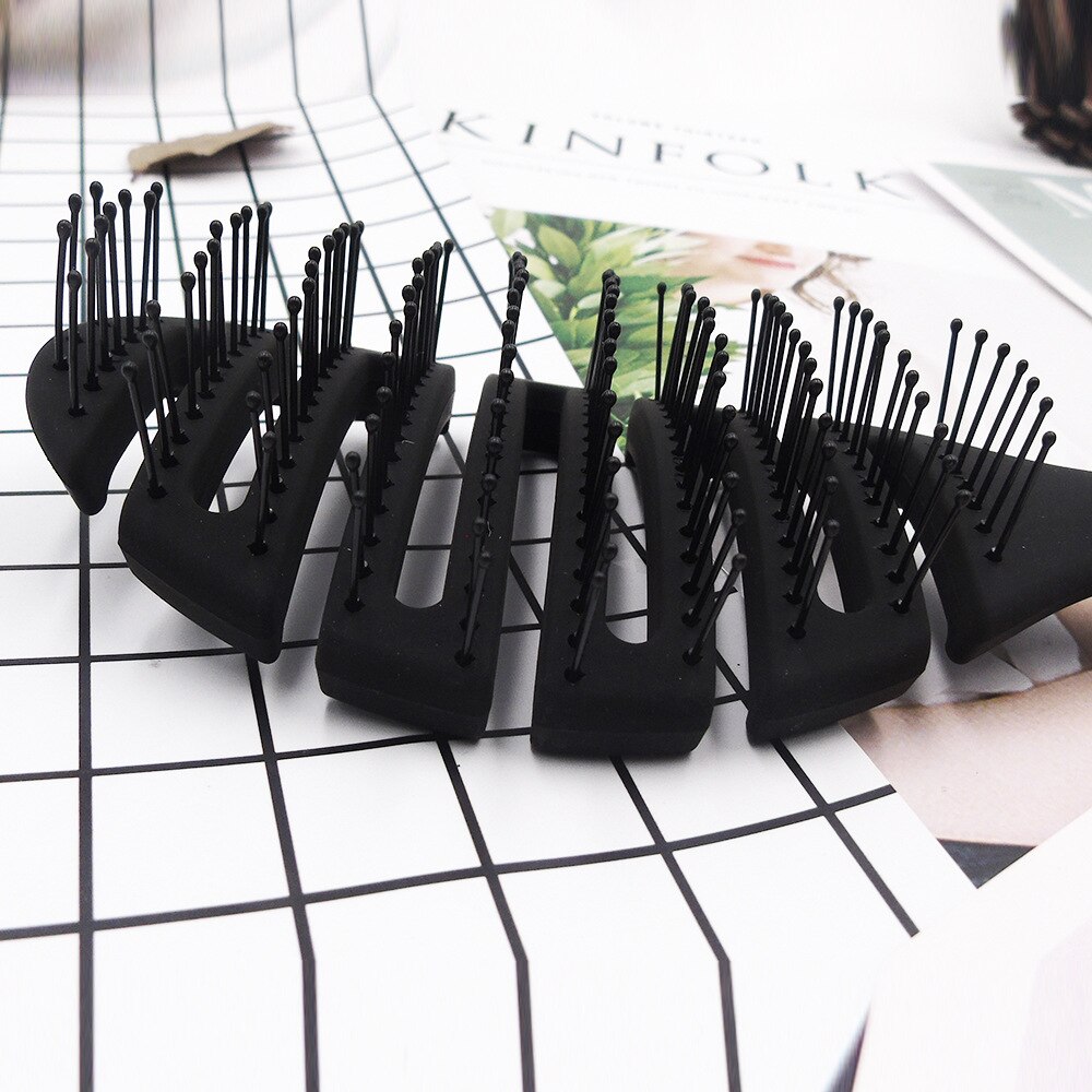 wet brush Comb tool barber Hair Brush Hair Styling Tools Anti Tangled Anti-static Head Massage Hairbrush Magic Comb