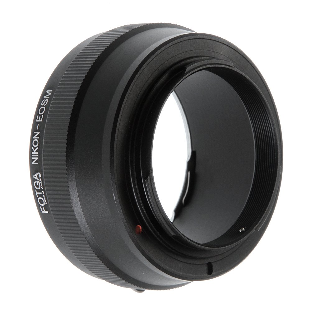 Fotga Adapter Ring für Nikon F AI AIS berg Objektiv Kanon EOSM EF-M M M2 M3 Kamera