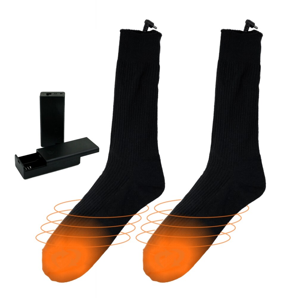 unisex Elektrische Beheizte Socken Warme Socken Stiefel Füße Wärmer USB Rechargable Batterie Socken Winter draussen Camping Ski Sport Socken