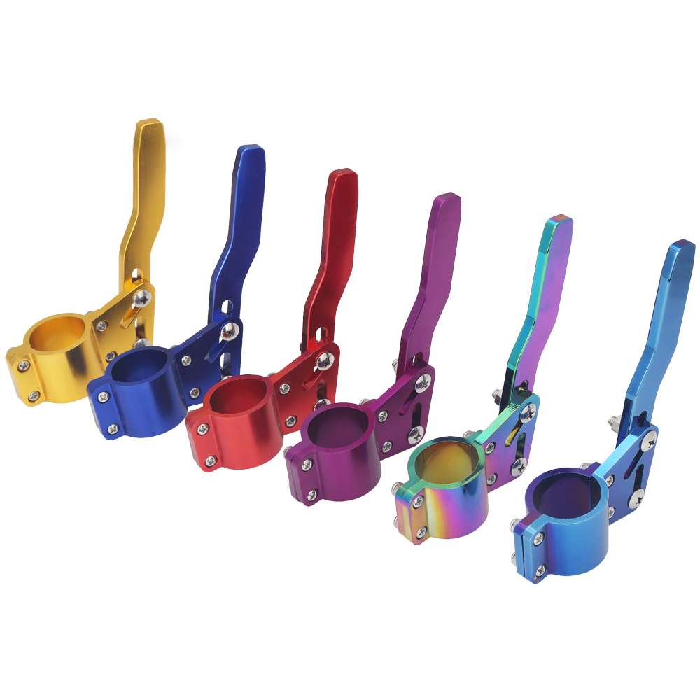 Jdm universell aluminium bil styling justering ratt sving stang forlengelse blinklys spak posisjon opp sett