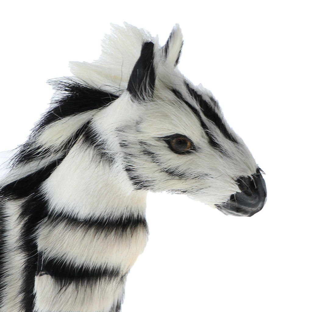 Statue zèbre réaliste de 6.9 pouces, jouet éducatif de Simulation d&#39;animaux sauvages pour enfants, d&#39;anniversaire