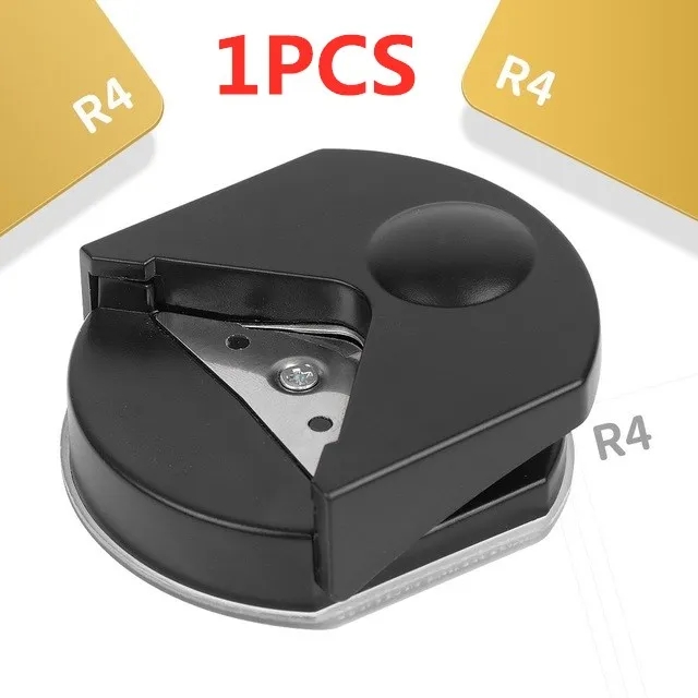Corner Rounder R4 Corner Punch Portable Paper Trimmer Cutter For Cards Photo Cutting DIY Craft Scrapbooking Tools: black