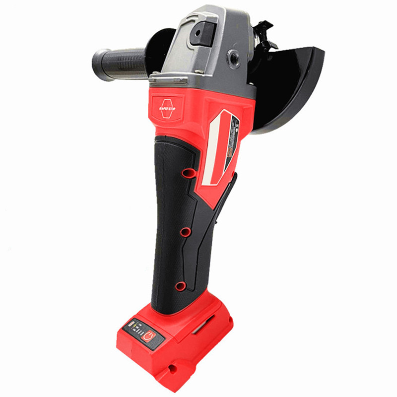 125mm børsteløse vinkelslipere kompatibel med milwaukee 18v batteri skjære- og poleringsslipemaskin variabel hastighet elektroverktøy