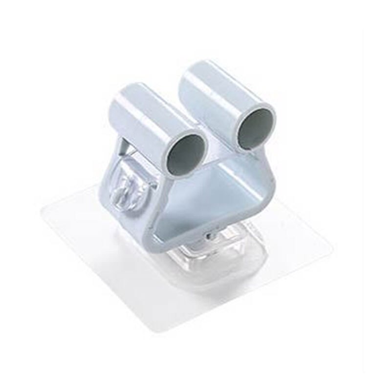 Wall Mounted Mop and Broom Holder Mop Organizer Holder Brush Broom Hanger Home Storage Rack Bathroom Hooks Household Tools: Blauw