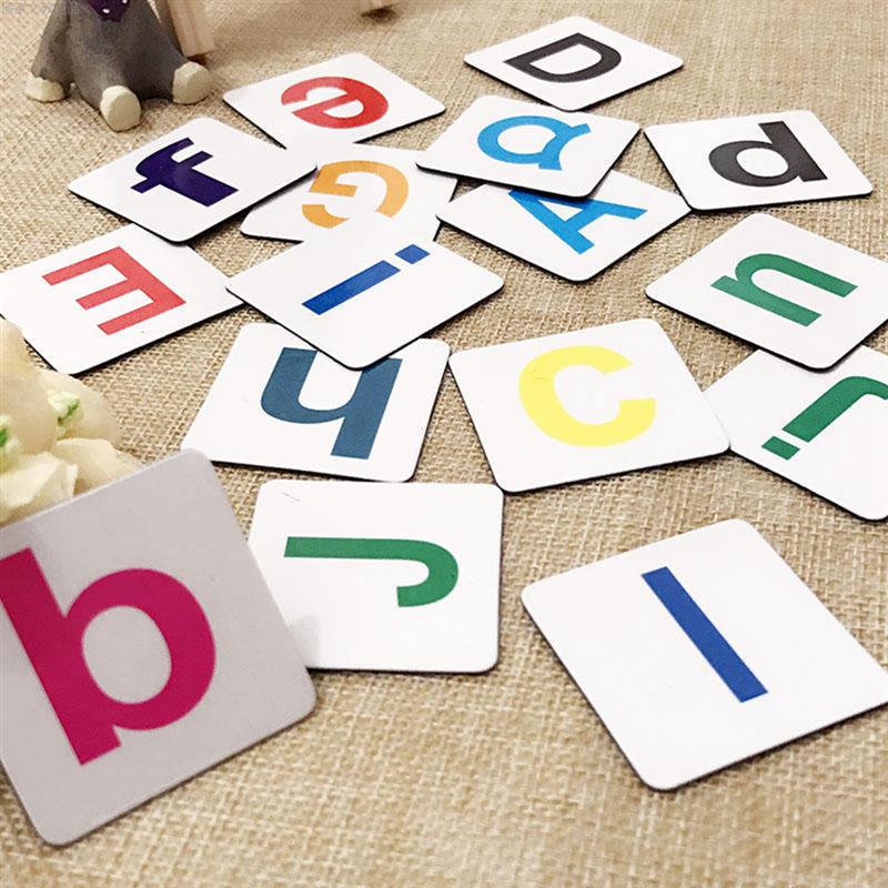 26PCS Alphabet Magnet Uppercase Lowercase Magnetic Letter Educational Magnet