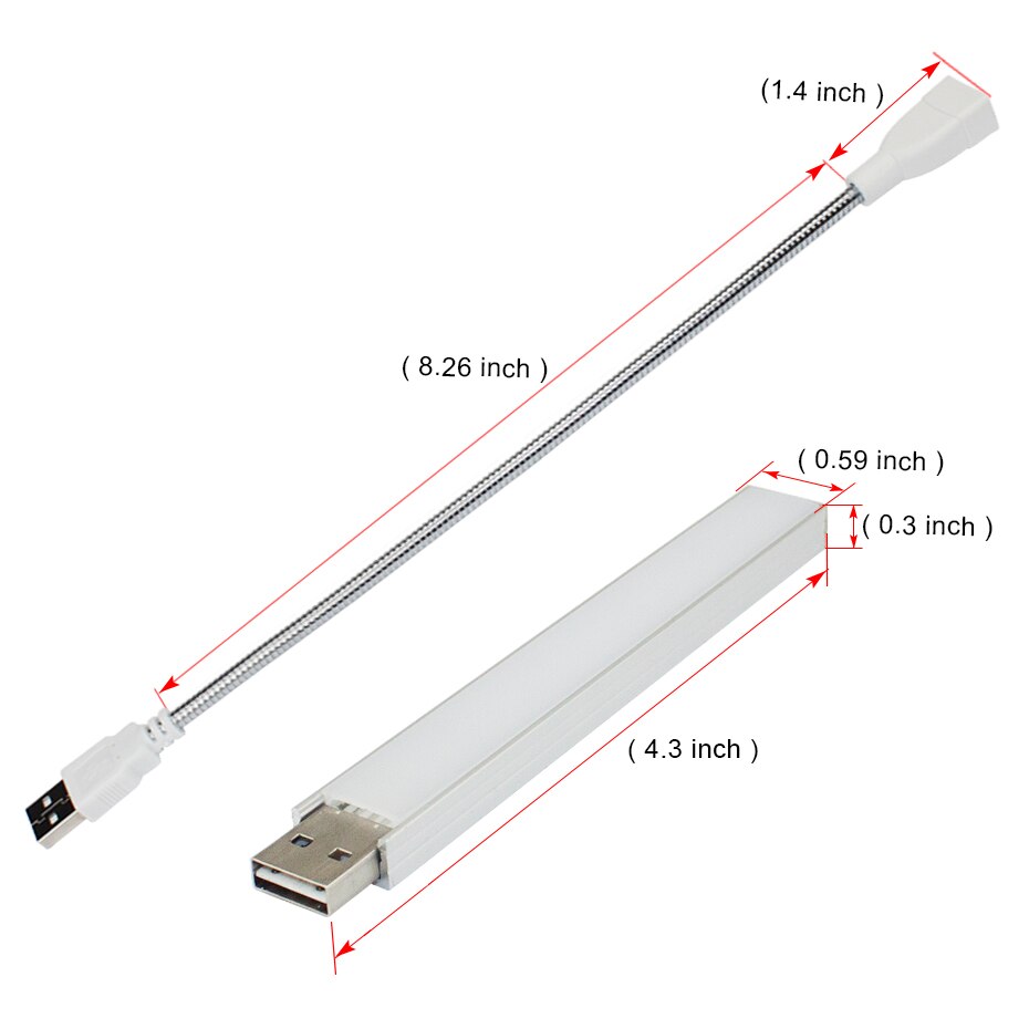 USB Led Grow Light Full Spectrum Fitolampy usb DC 5V 3W Led Plant Grow Light Flexible Led Growing Lamp for Indoor Plant Flower
