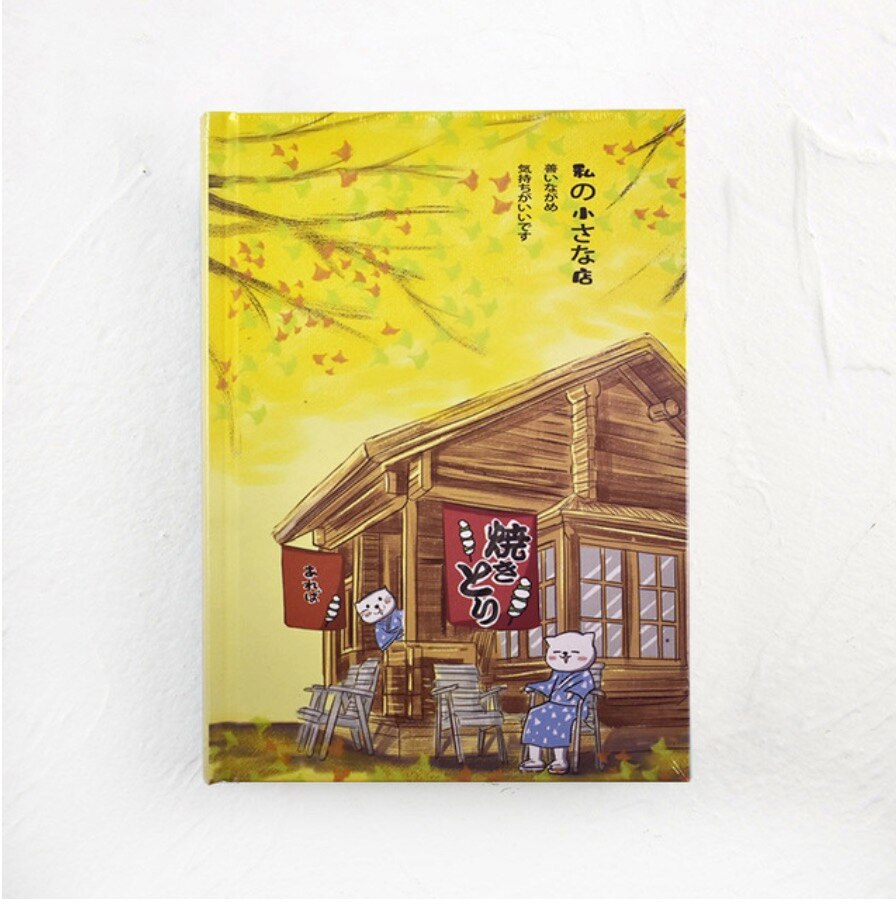 Cute Stationery Notebook 365 Planner Kawaii A5 Weekly Monthly Daily Diary Planner 2022 Notebooks or Journals School Supplies: H