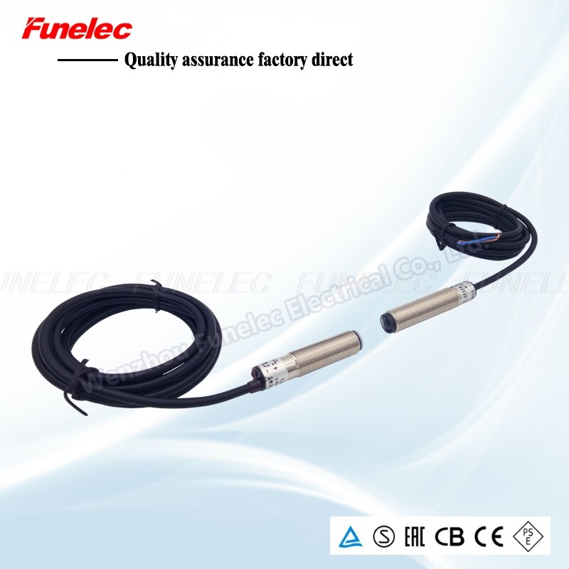 Infrared sensor NPN PNP Infrared Sensitivity Adjustable Long Distance Measuring Sensor Photoelectric Sensor Photocell Switch