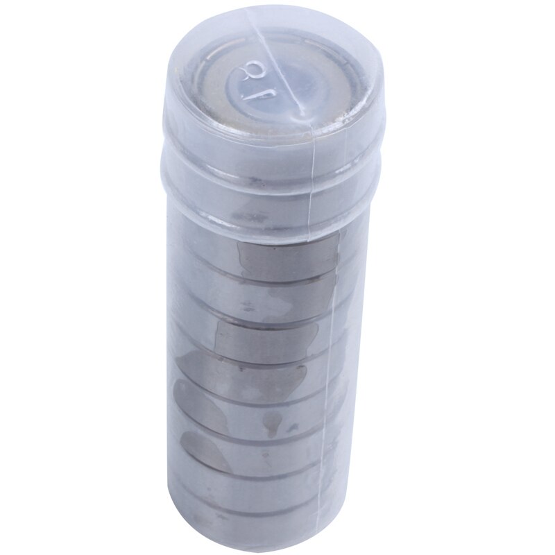 15Pcs 608ZZ Dubbele Afgeschermde Lagers Skateboard Lagers Scooter Lagers, Dubbel Afgeschermd, Zilver