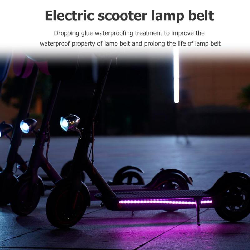 M365 Pro Electric Scooter Waterproof Light Strip Chassis Night Bar Lamp