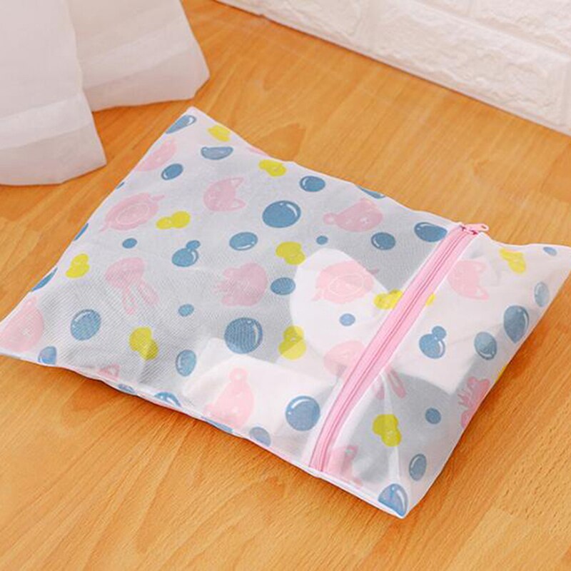 3 Size Polyester Mesh Laundry Bag Polyester Washing Net Bag For Underwear Sock Washing Machine Pouch Clothes Bra Bags