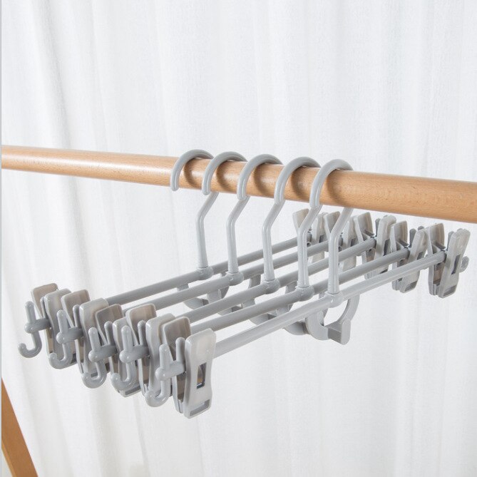Cintres antidérapants pour vêtements, 10 pièces/ensemble, cintre en plastique épais, Anti-déformation, pour la maison: C-gray