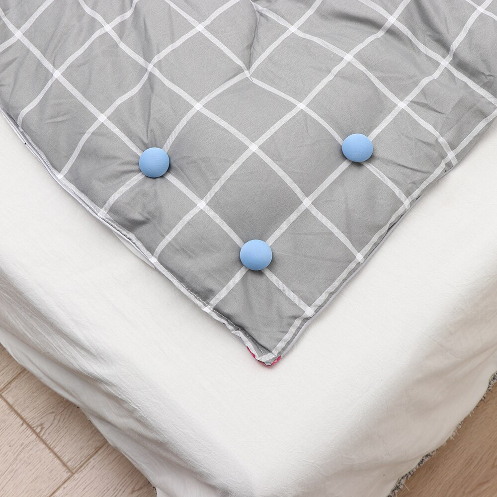 Soporte para edredón de setas, fijador de macarrón antideslizante, pinza para Manta, colchón antideslizante, Sábana de cama, sujeción para cubierta, Clip para el hogar, 4 Uds.