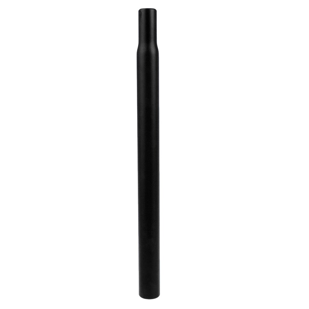 Tija de sillín ligera para bicicletas de montaña, tija de sillín recta: Black