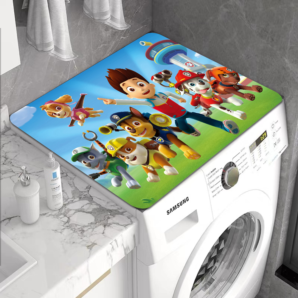Leuke P-Poten Cartoon P-Patrols Keuken Drainage Mat Retro Stijl Schotel Droog Pads Absorberende Placemats Afdruiprek Servies matten