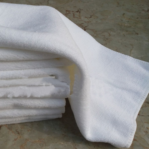 1pc 30 x 60 cm mjuk handduk ansikte bärbar vit hem hotell bad tvättlappar handduk