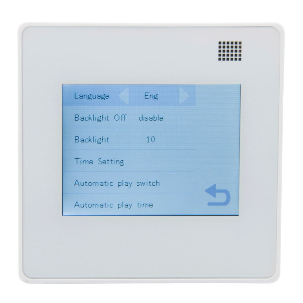 MP5 Player Home music system,Ceiling Speaker system,Bluetooth digital amplifier, in wall amplifier with TFT LCD touch Screen