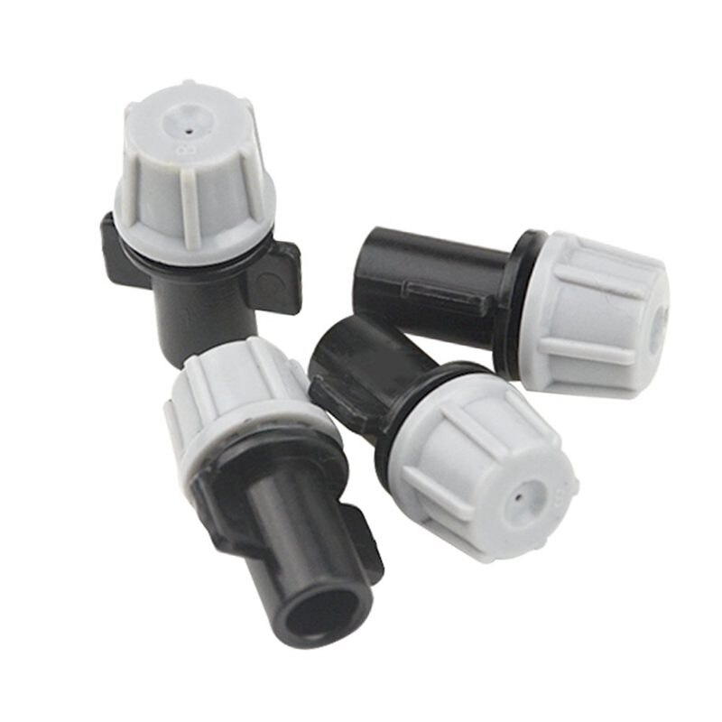 100Pcs(50 Pairs)Garden Irrigation Kit Adjustable Atomization Dripper Atomization Connection Tee Joint Water Irrigation Drip Irri