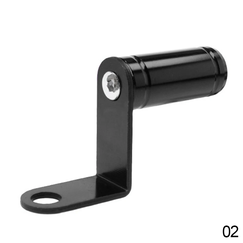 Motoraccessoires Achteruitkijkspiegel Mount Extender Beugel Houder Klem Bar Telefoonhouder Hevels Meerdere functies: Black