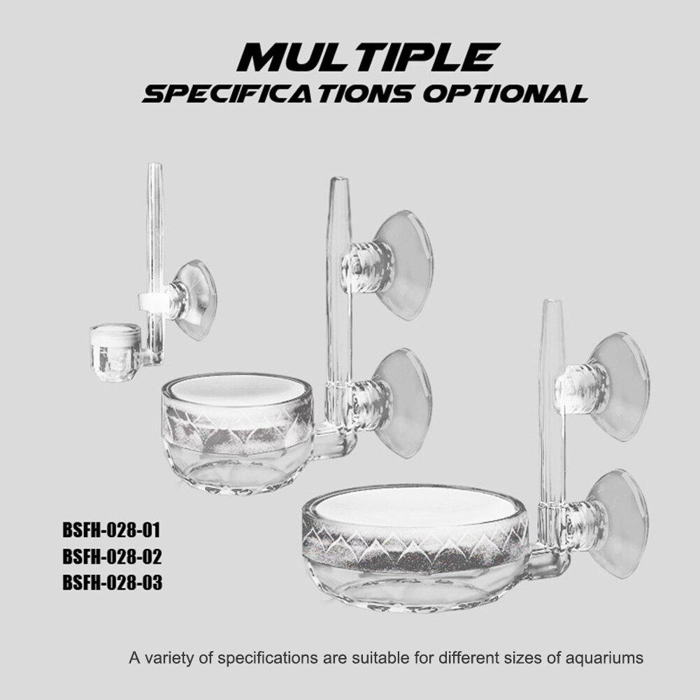 Aeration Atomizer With Suction Cup Fish Tank Bubbler Airstone High Dissolved Pump Aquarium Quiet Air Refiner Oxygen Diffuser