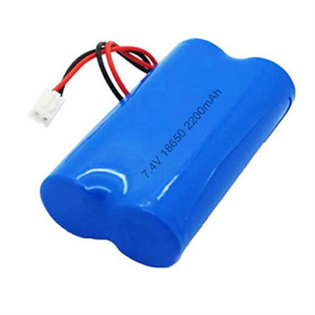 Batterie rechargeable d'ion de lithium de 2S1P 7.4V 2200mah 18650 avec la carte PCB et le NTC
