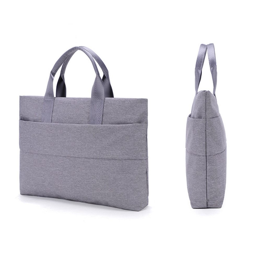 Grote capaciteit unisex laptoptas handtas lichtgewicht een-schouder aktetas zakelijke casual dossier notebook tas voor 13 inch tote