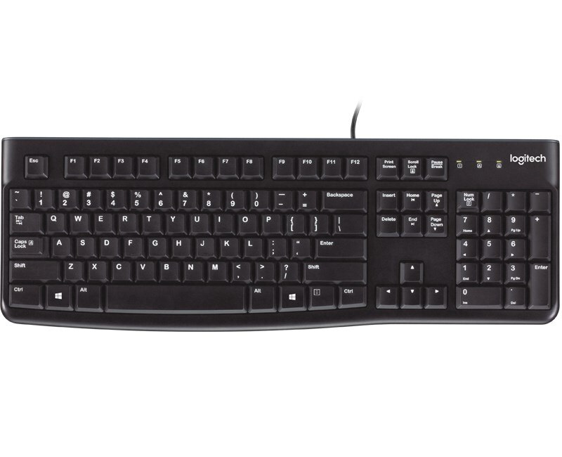 Logitech K120 Q Türkische USB Tastatur 920-002505