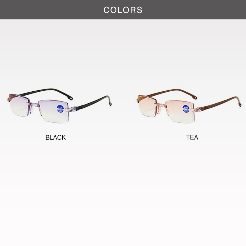 Anti Blauw Licht Leesbril Mannen Vergroting Eyewear Presbyope Bril Dioptrie Dimond Snijden + 1.0 ~ + 4.0 Heren Bril